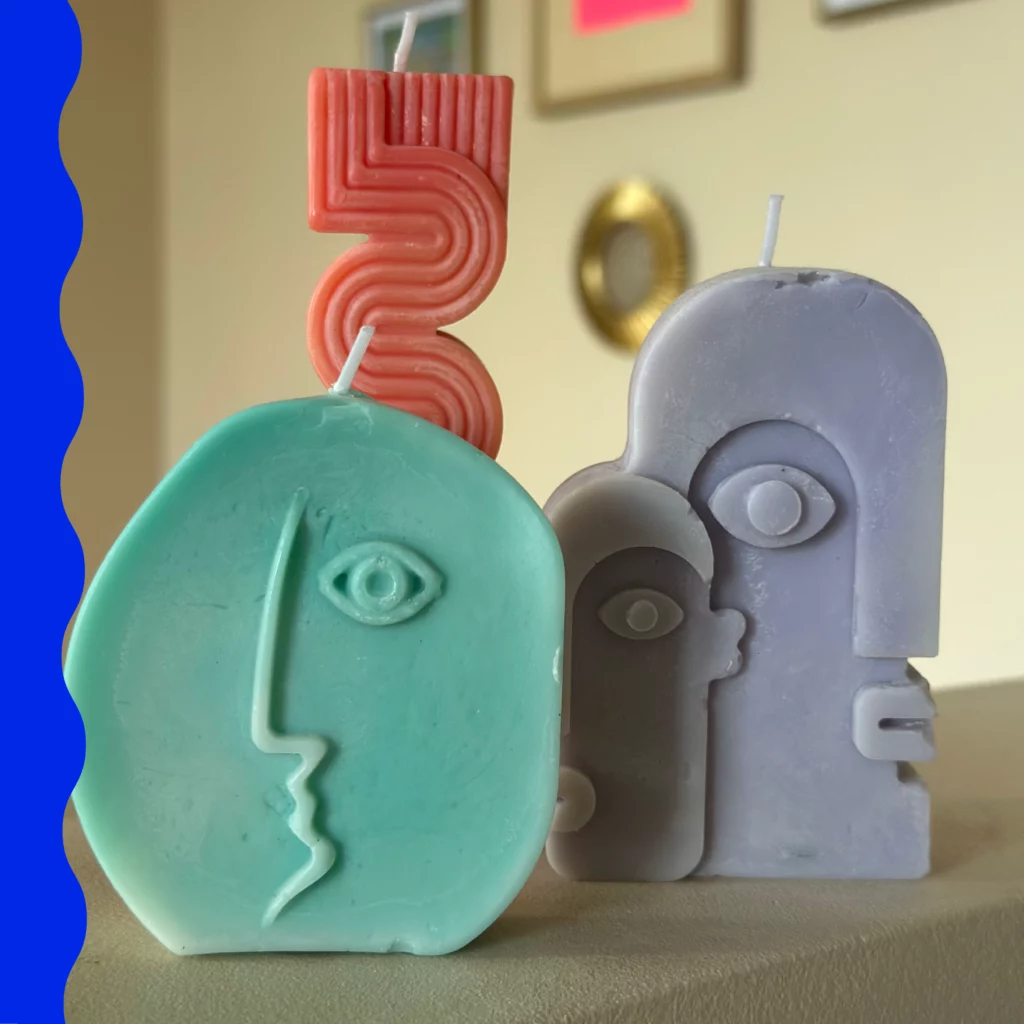 Création de bougie en cire végétale chez tonton kraft le café créatif à pontoise dans le val d'oise