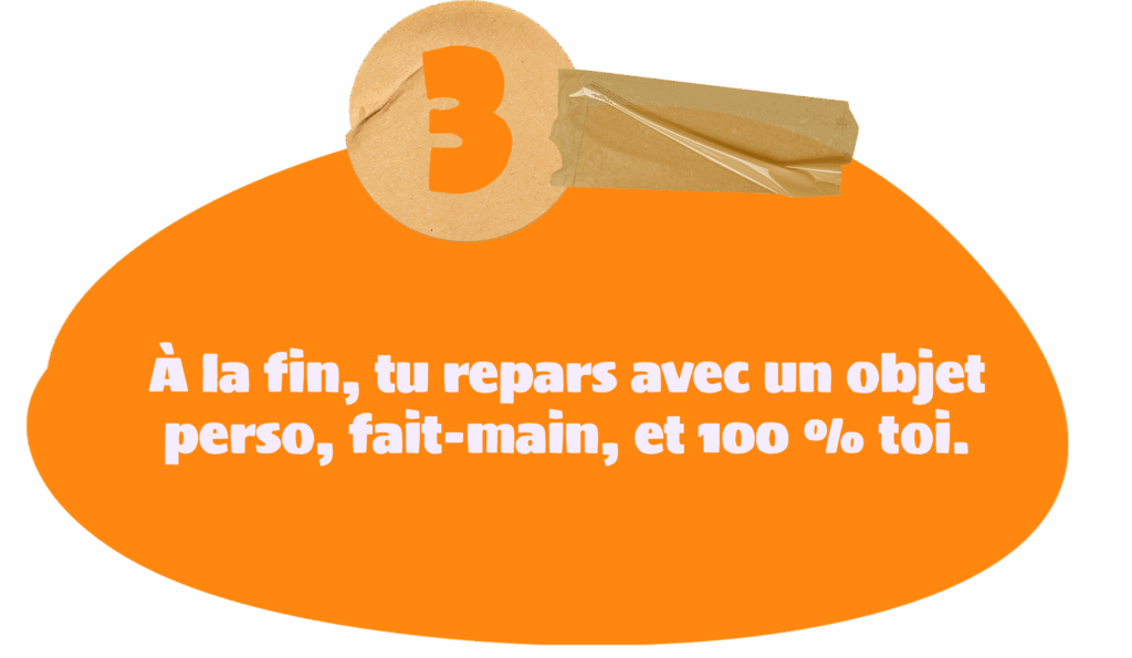 Étape 3 : Repartez avec votre création