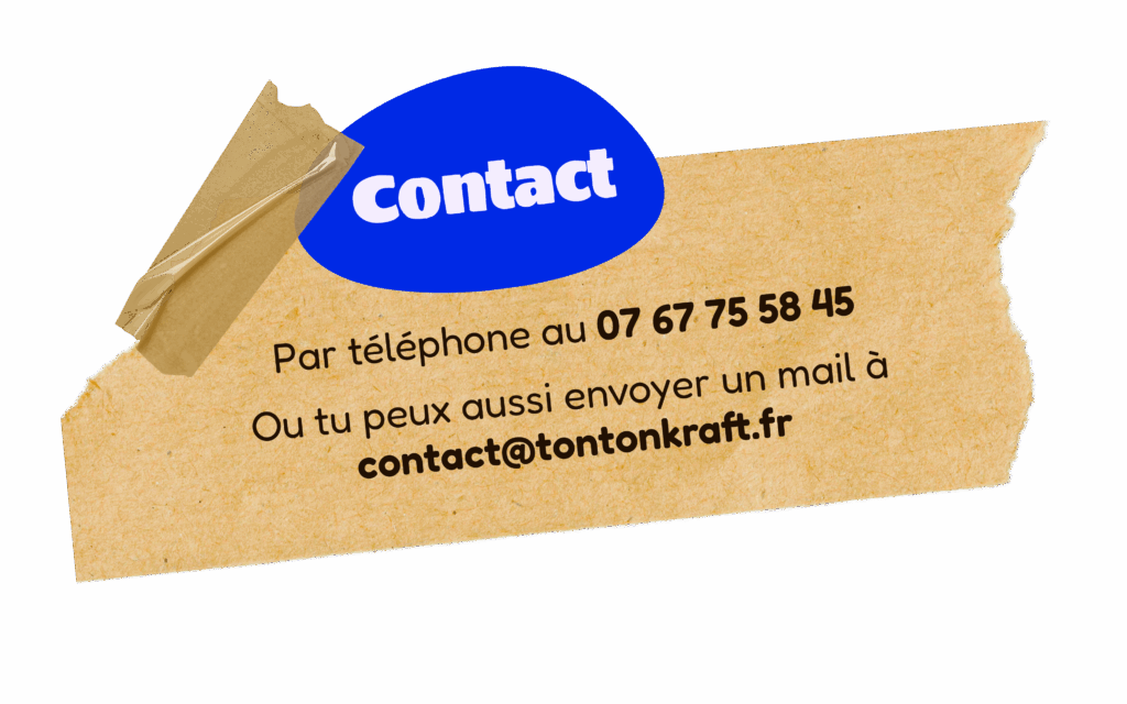 Contact Tonton Kraft : téléphone et e-mail