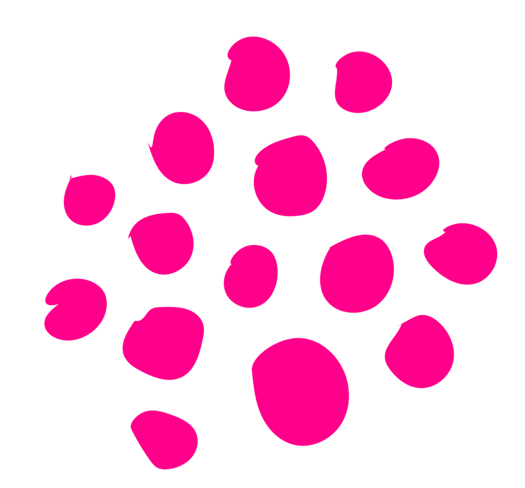 Taches colorées pour habillage graphique